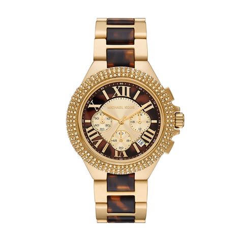 michael kors camille watch silver uk|mk7269.